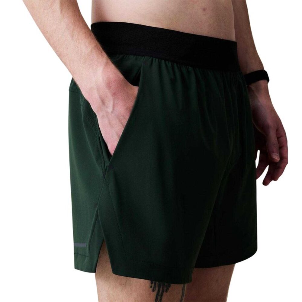 Canterbury Mens Woven Plain Rugby Shorts / Deep Forest
